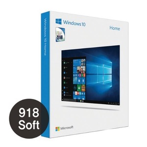Windows 10 HOME FPP(박스용 패키지, 윈도우, 정품 단속방지)