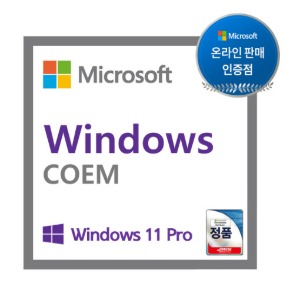 [한국MS정품인증점] Windows 11 Pro 64bit DSP 윈도우11