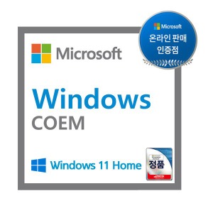 [한국MS정품인증점] Windows 11 Home 64bit DSP 윈도우11